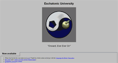 Desktop Screenshot of eschatonic.org